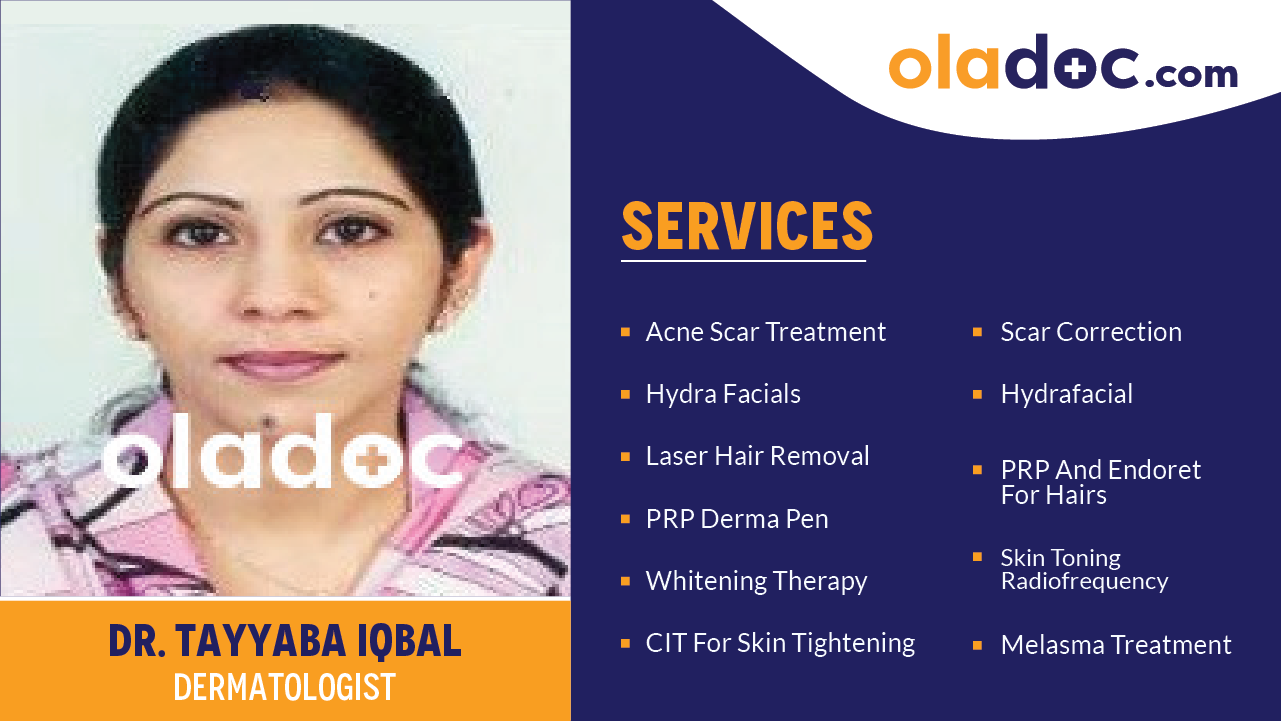 Services provided by Dr.Tayyaba Iqbal